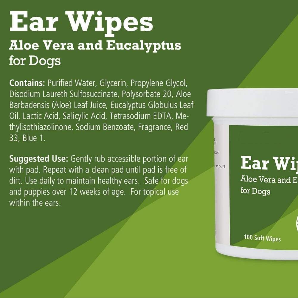 Dog Ear Cleaner Wipes