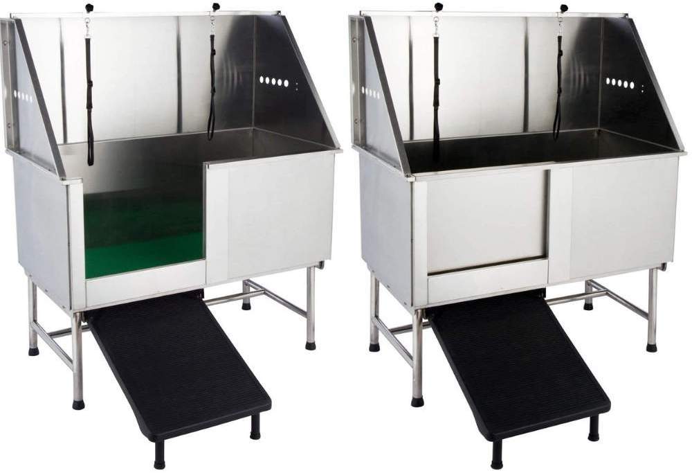 Stainless Steel Dog Grooming Bath Tub