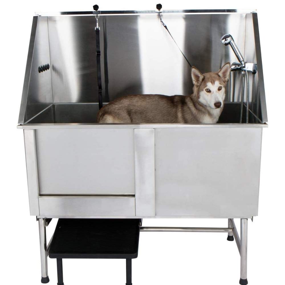 Stainless Steel Dog Grooming Bath Tub