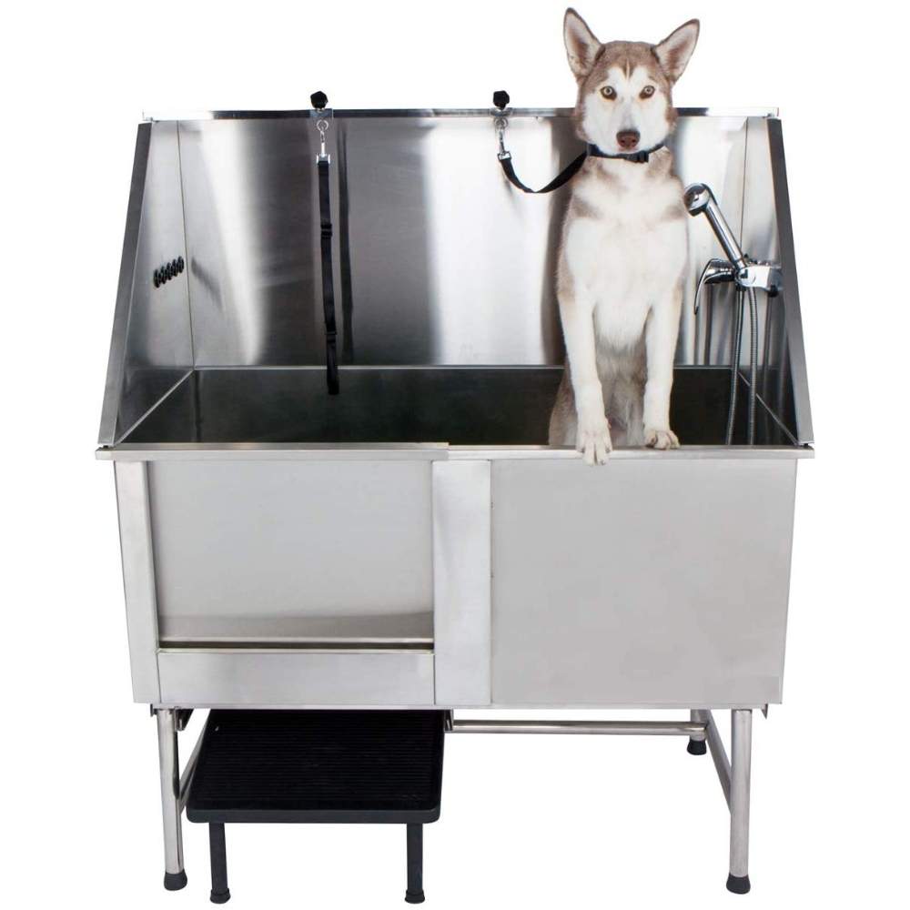 Stainless Steel Dog Grooming Bath Tub