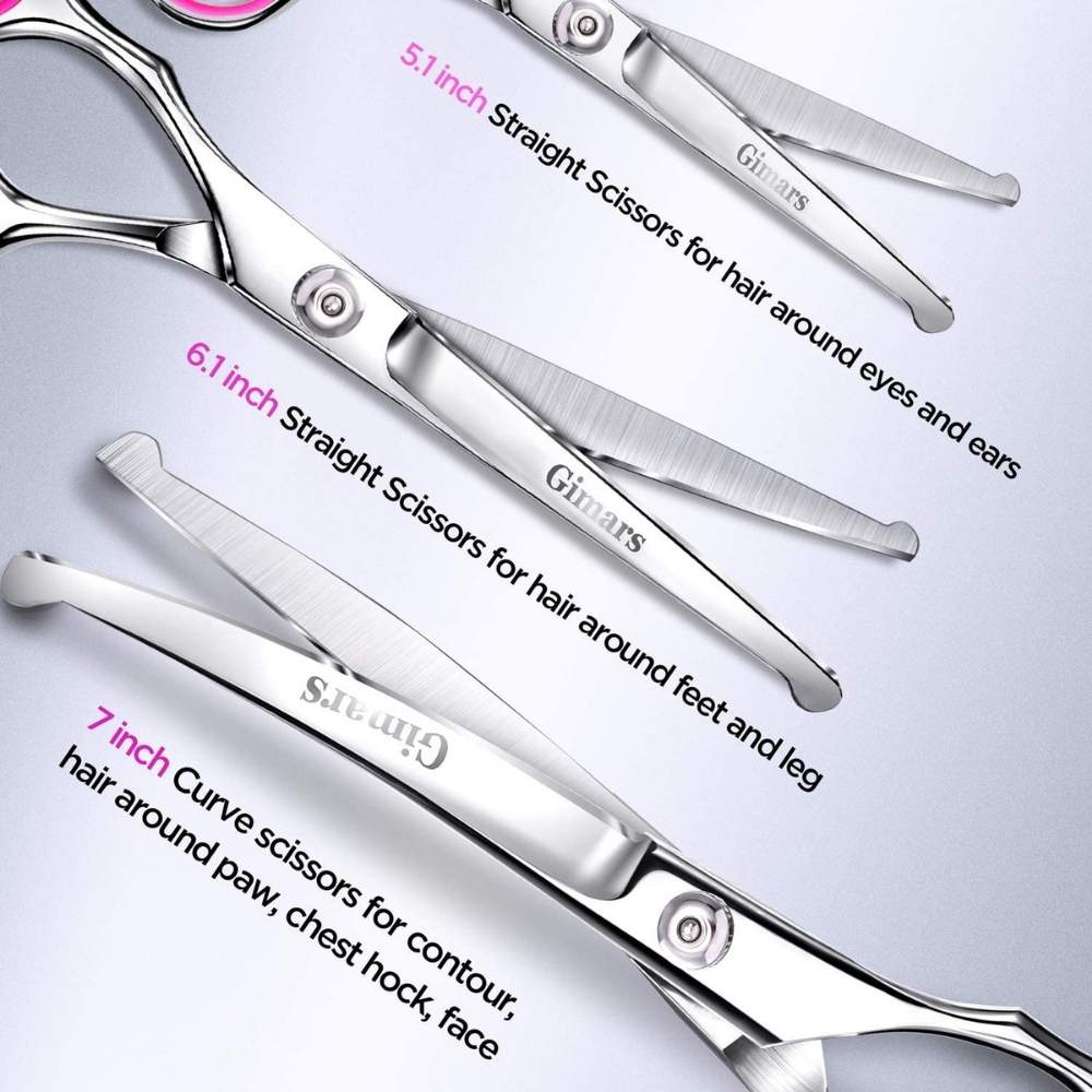 Professional Dog Grooming Scissors Kit: image 3