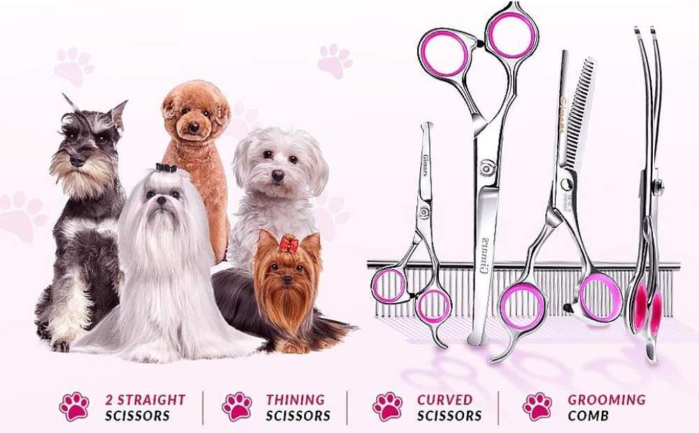 Professional Dog Grooming Scissors Kit: image 6