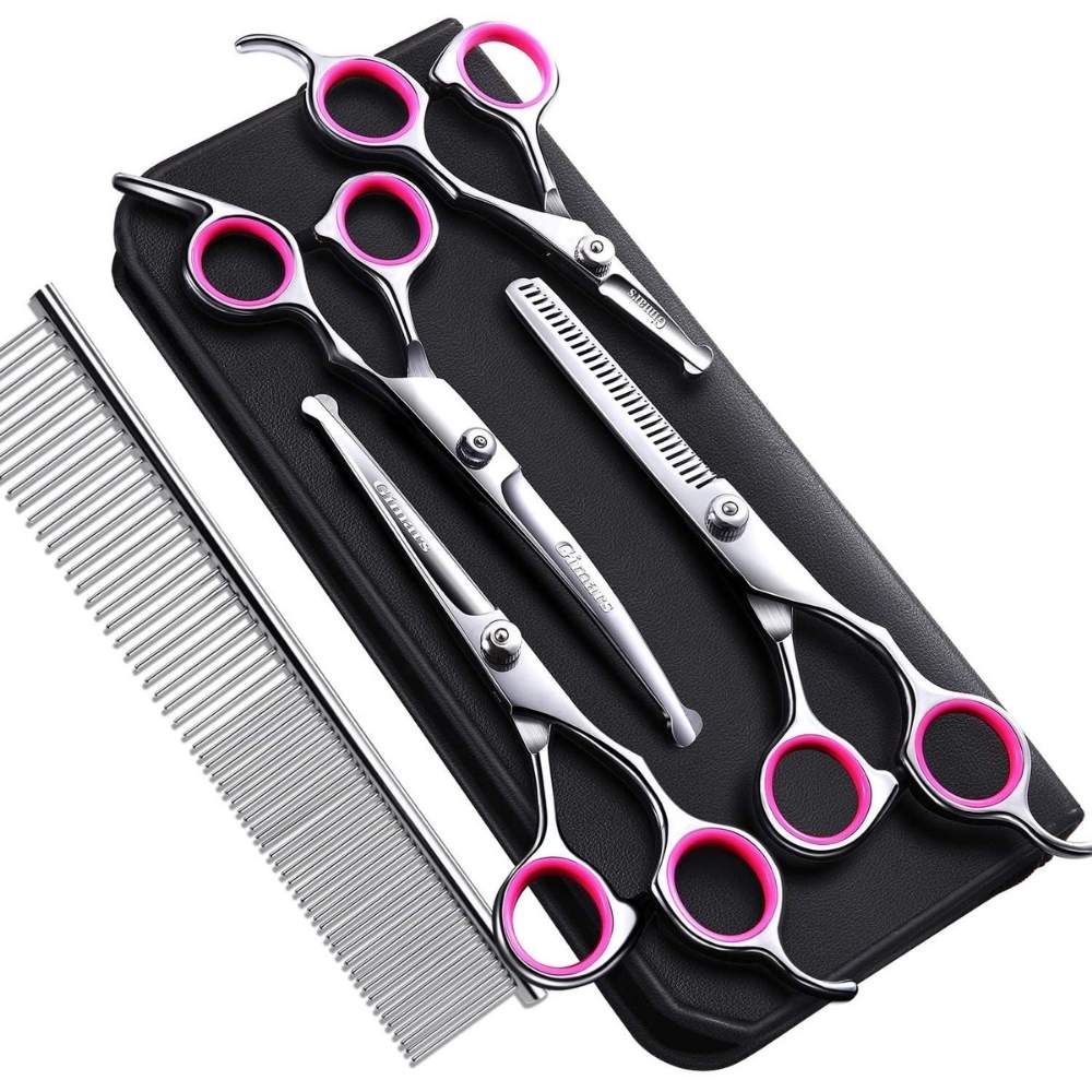 Professional Dog Grooming Scissors Kit